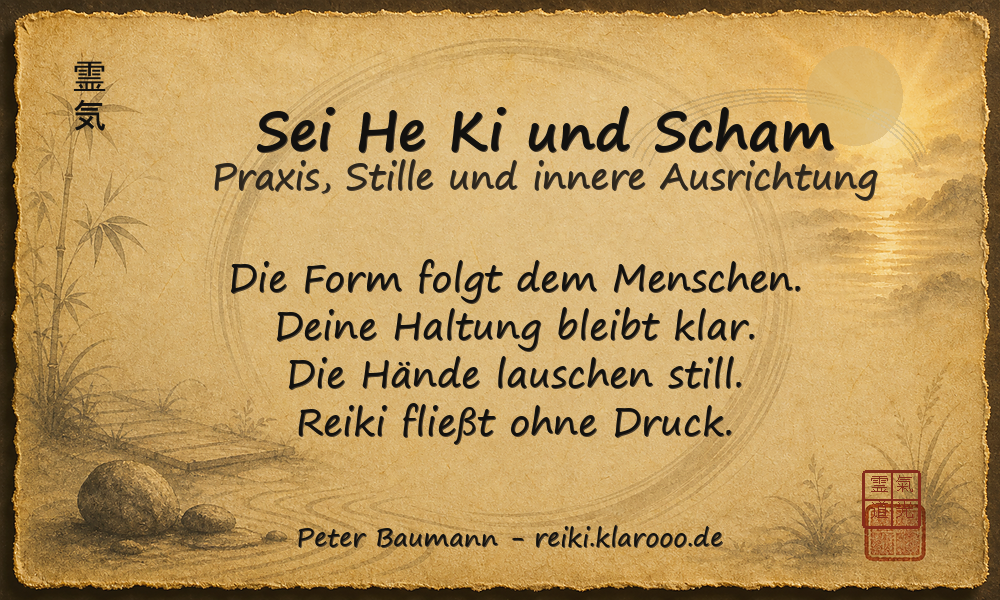 Tageskarte: Sei He Ki und Scham