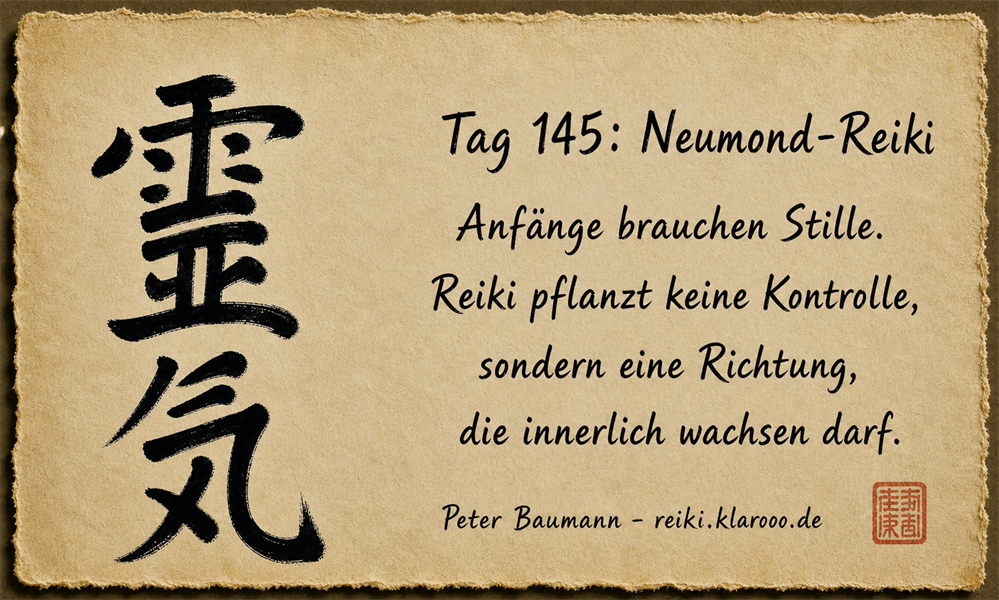 Tageskarte: Neumond-Reiki