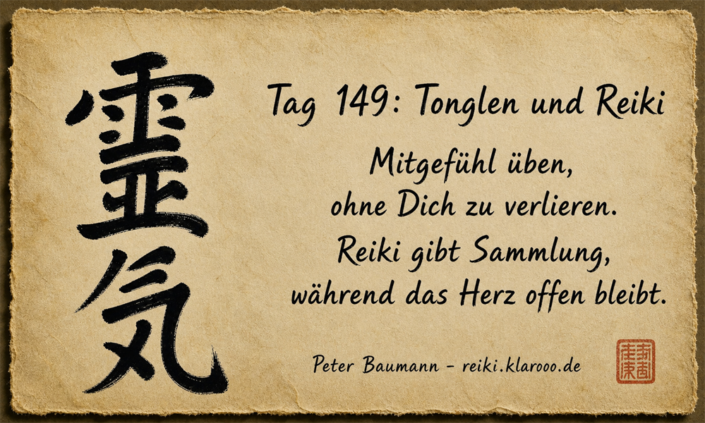 Tageskarte: Tonglen und Reiki