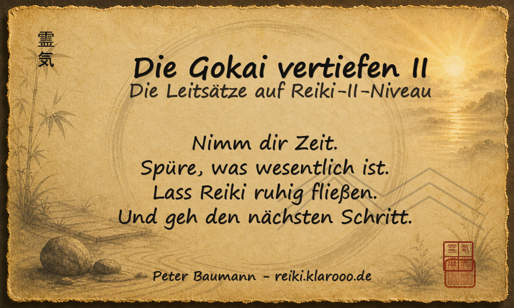 Tageskarte: Die Gokai vertiefen II