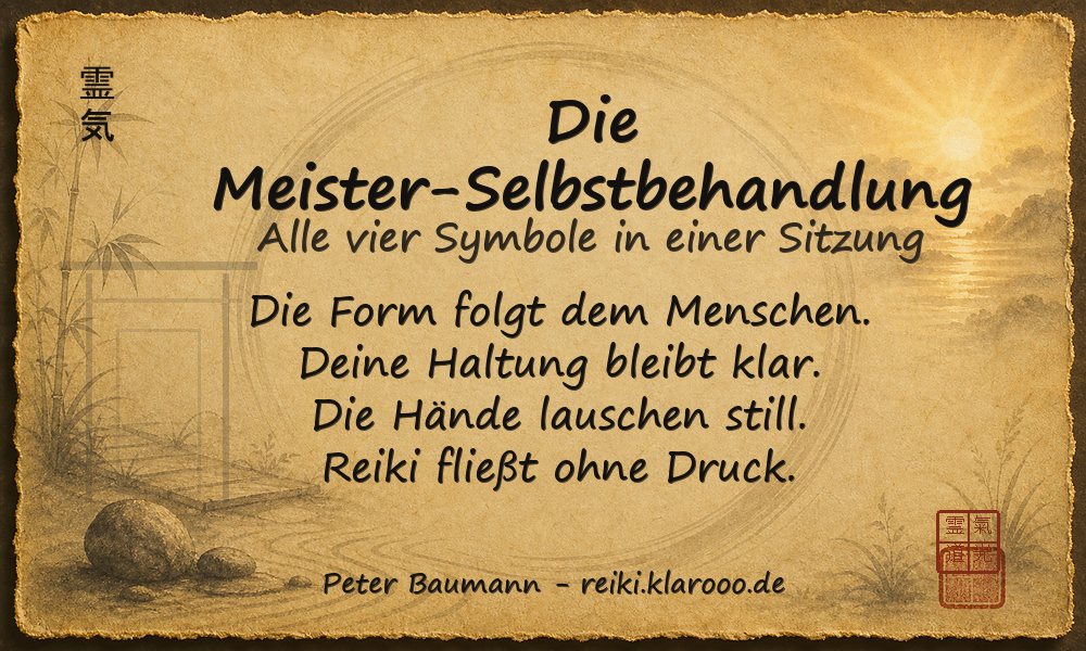 Tageskarte: Die Meister-Selbst-Reiki